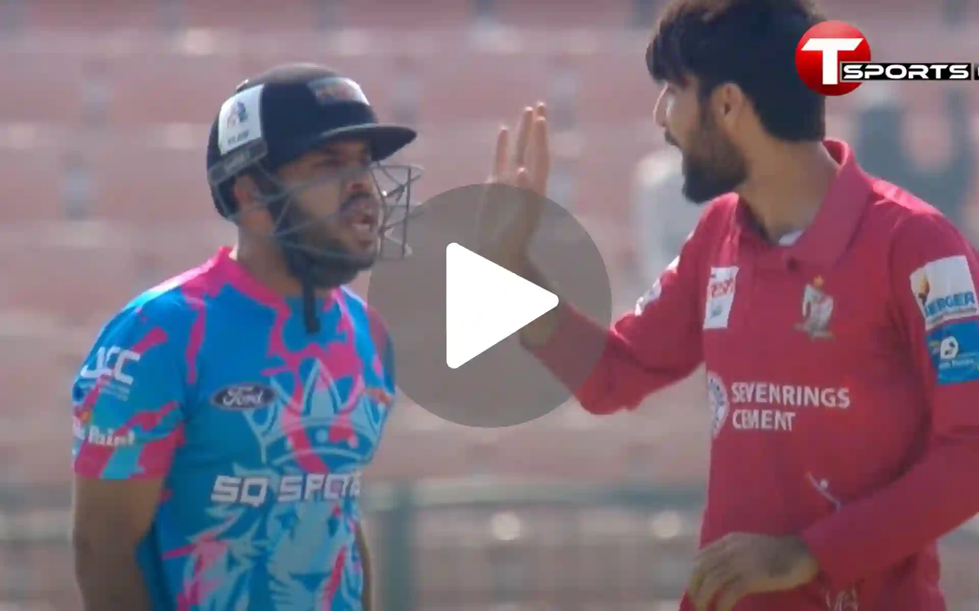 [Watch] Usman Khan Gets Involved In A Heated Exchange With Pakistani Seamer In BPL